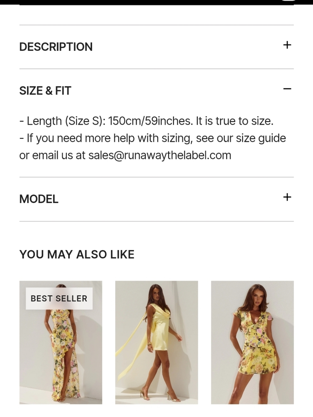Runaway The LABEL - ROSETTA BACKLESS TIERED MAXI DRESS - BUTTER - Picture 3 of 5